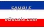 CNF326 Yugoslavia Flag Decal