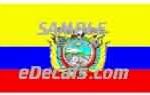 CNF328 Ecuador Flag Decal