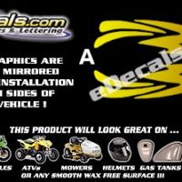  COL109 Color Fade Accent Decal