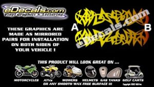 COL118 Color Fade Accent Decal