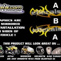 COL124 Color Fade Accent Decal