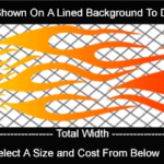 COL765 Color Fade Flame Decal