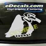 CRT104 Buzzard Cartoon Decal