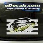 CRT105 Eagle Cartoon Decal