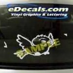 CRT108 Bird Cartoon Decal