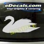 CRT110 Swan Cartoon Decal