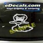 CRT111 Duck Cartoon Decal