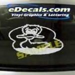 CRT112 Duck Cartoon Decal
