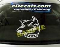  CRT113 Dog Cartoon Decal