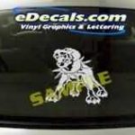CRT114 Dog Cartoon Decal