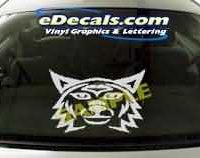  CRT117 Cat Cartoon Decal