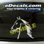 CRT134 Horse Cartoon Decal