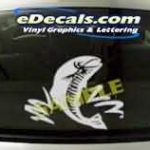 CRT142 Fish Cartoon Decal
