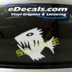CRT144 Fish Cartoon Decal