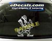 CRT147 Fighting Irish Cartoon Decal