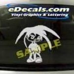 CRT158 Yo Boy Cartoon Decal