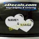CRT173 Heart Cartoon Decal