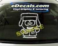 CRT176 Southpark Cartoon Decal