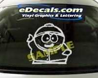  CRT177 Southpark Cartoon Decal