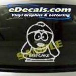 CRT180 Southpark Cartoon Decal