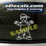 CRT191 Yo Boy Cartoon Decal