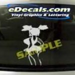CRT195 Betty Boop Cartoon Decal