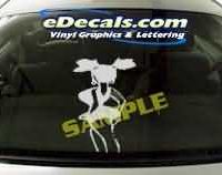  CRT195 Betty Boop Cartoon Decal