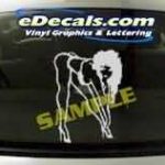 CRT196 Dancer Cartoon Decal