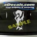 CRT197 Dancer Cartoon Decal