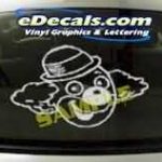 CRT207 Clown Cartoon Decal
