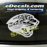 CRT208 Jaguar Cartoon Decal