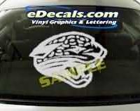  CRT208 Jaguar Cartoon Decal