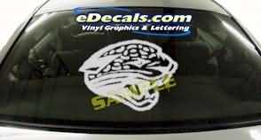 CRT208 Jaguar Cartoon Decal