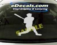  CRT209 Baseball Cartoon Decal