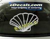  CRT219 Shell Cartoon Decal