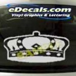 CRT232 Paw Print Cartoon Decal