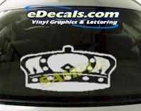  CRT232 Paw Print Cartoon Decal