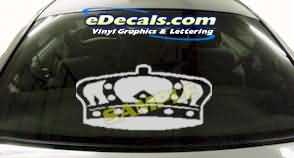 CRT232 Paw Print Cartoon Decal