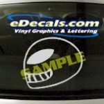 CRT456 Alien Cartoon Decal
