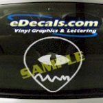 CRT470 Alien Cartoon Decal