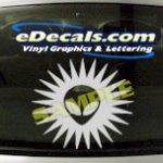 CRT473 Alien Cartoon Decal
