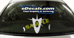 CRT483 Alien Cartoon Decal