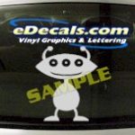 CRT485 Alien Cartoon Decal