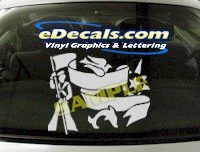  CRT503 Sailor Patriotic Marine Cartoon Decal