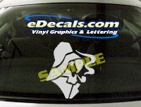  CRT505 Sailor Pipe Marine Cartoon Decal