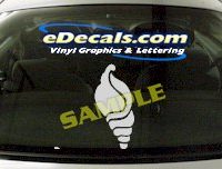  CRT513 Shell Marine Cartoon Decal