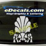 CRT515 Shell Marine Cartoon Decal