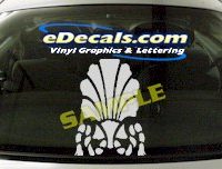  CRT515 Shell Marine Cartoon Decal