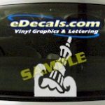 CRT518 Bouy Waves Marine Cartoon Decal
