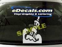  CRT518 Bouy Waves Marine Cartoon Decal